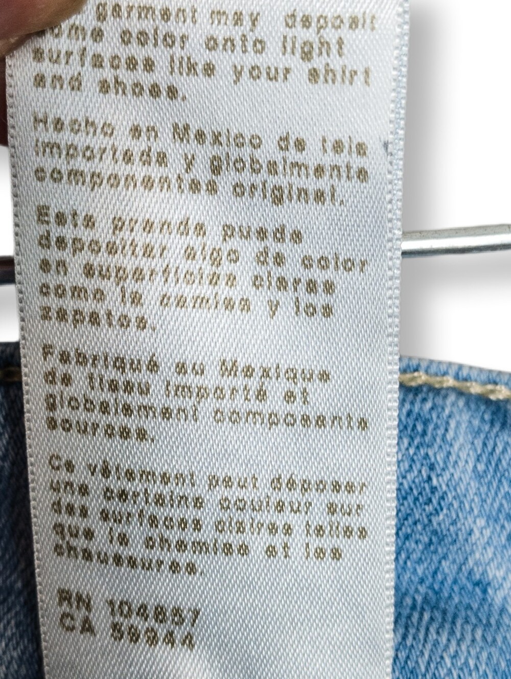 AG Farrah Ankle Skinny High Rise Light Blue Jeans Size 28 - Picture 9 of 13